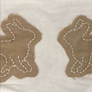 Nicole Miller bunny table runner